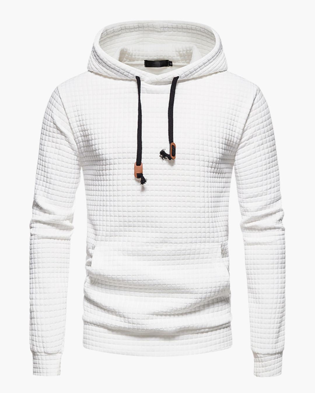 Le Pull à Capuche Jacquard