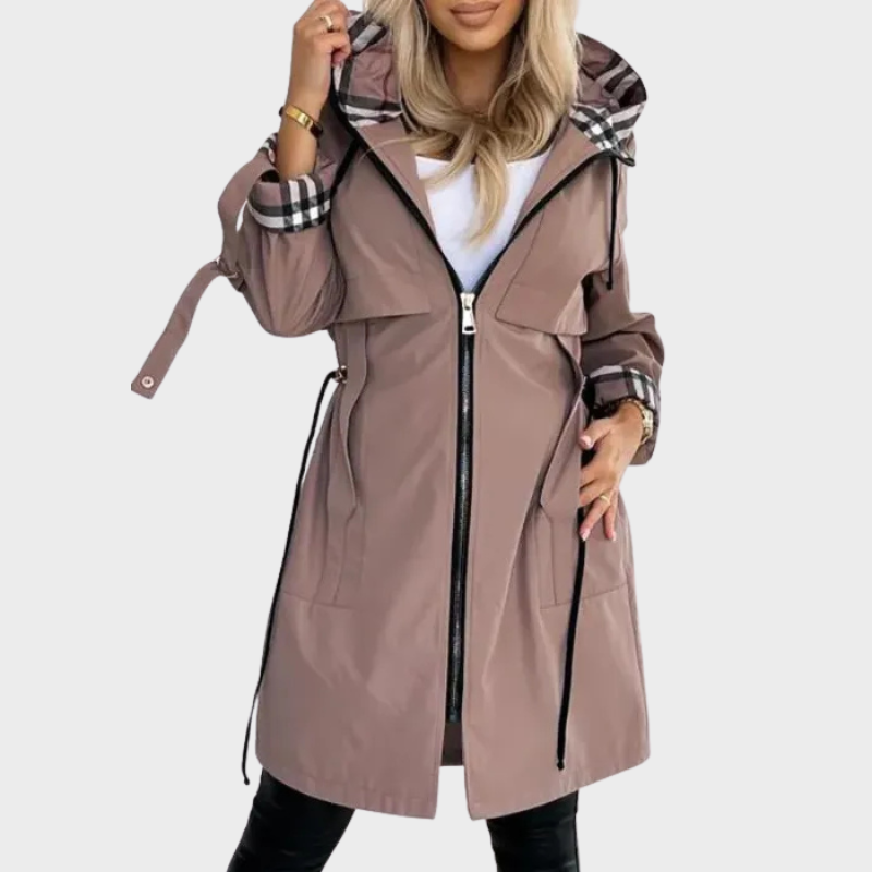 Monica | Manteau Zippé Imperméable