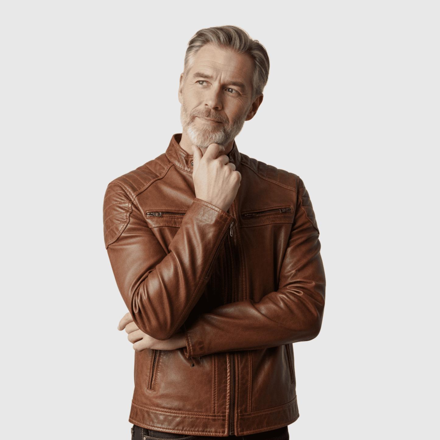 Veste en Cuir Roadster