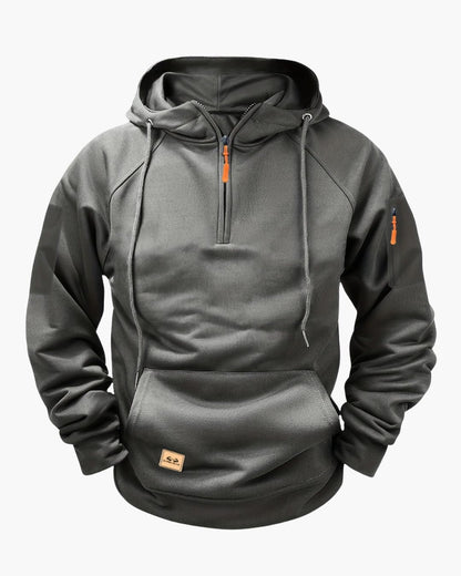 Le Hoodie Zippé en Fleece