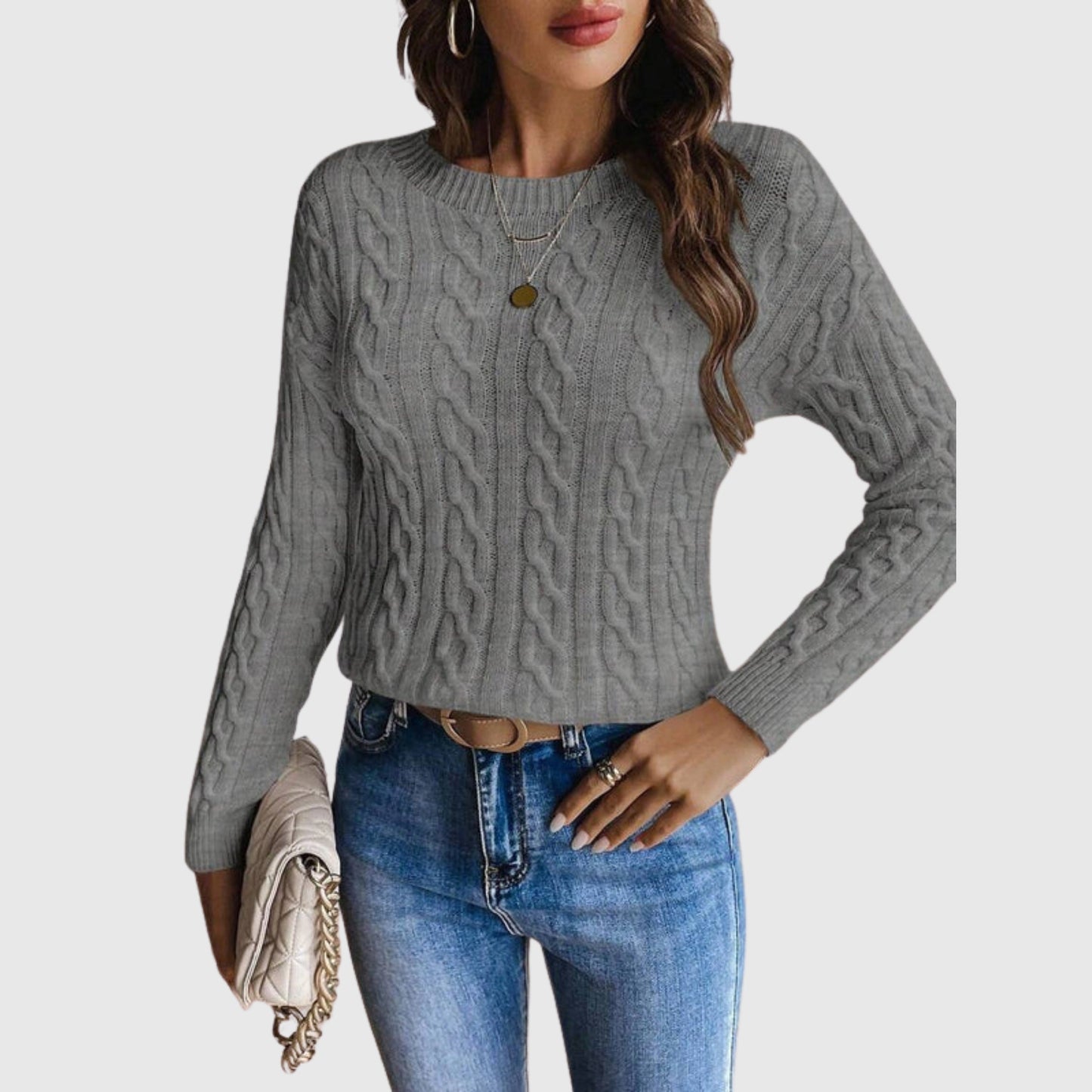 Emery | Pull en Maille Câble Confortable