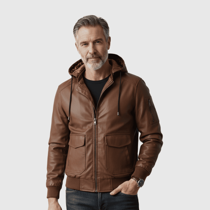 Veste en Cuir Marziano