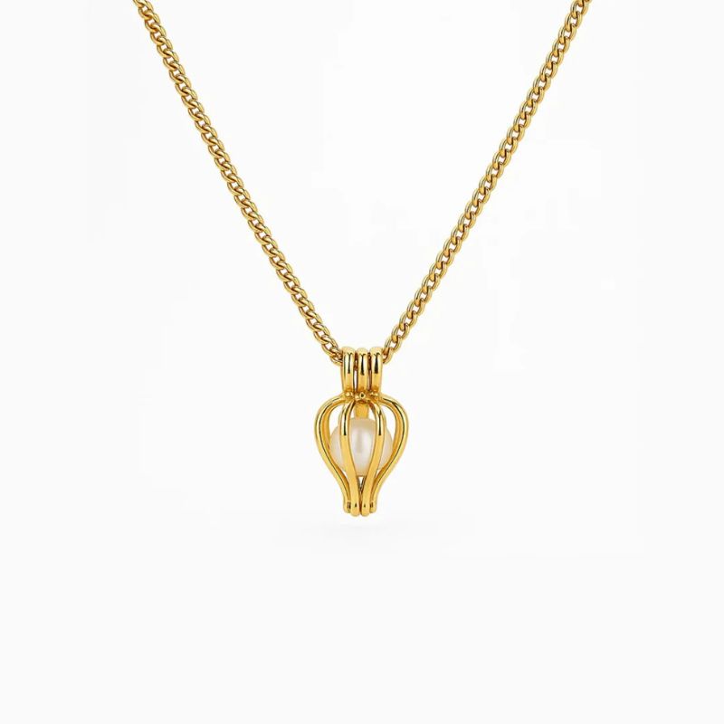 Collier Cœur de Perle