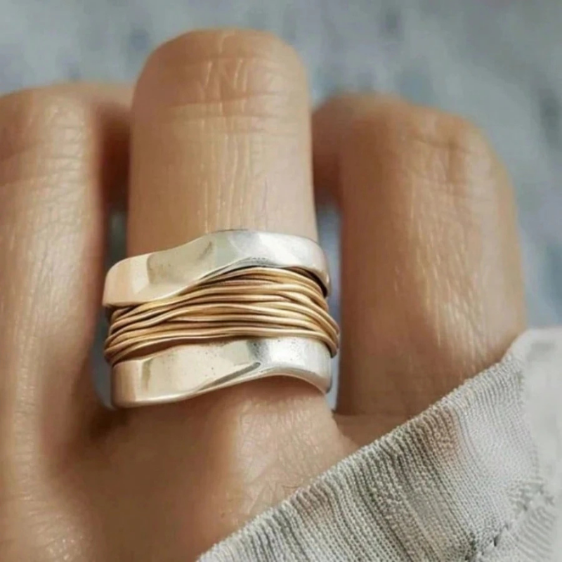 Jacqueline | Bague Duo Vintage