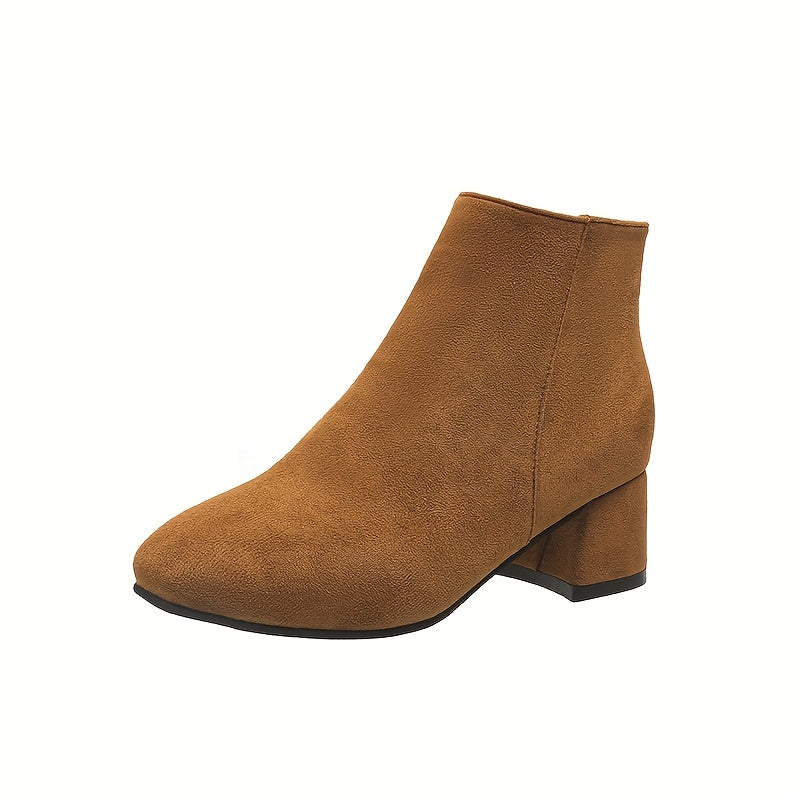 Colette | Comfortable ankle boots with a block heel