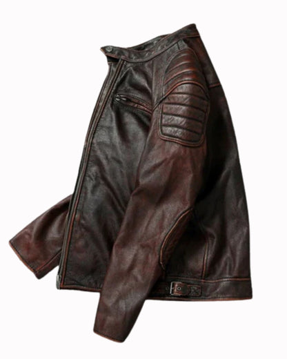 Veste en Cuir Vintage