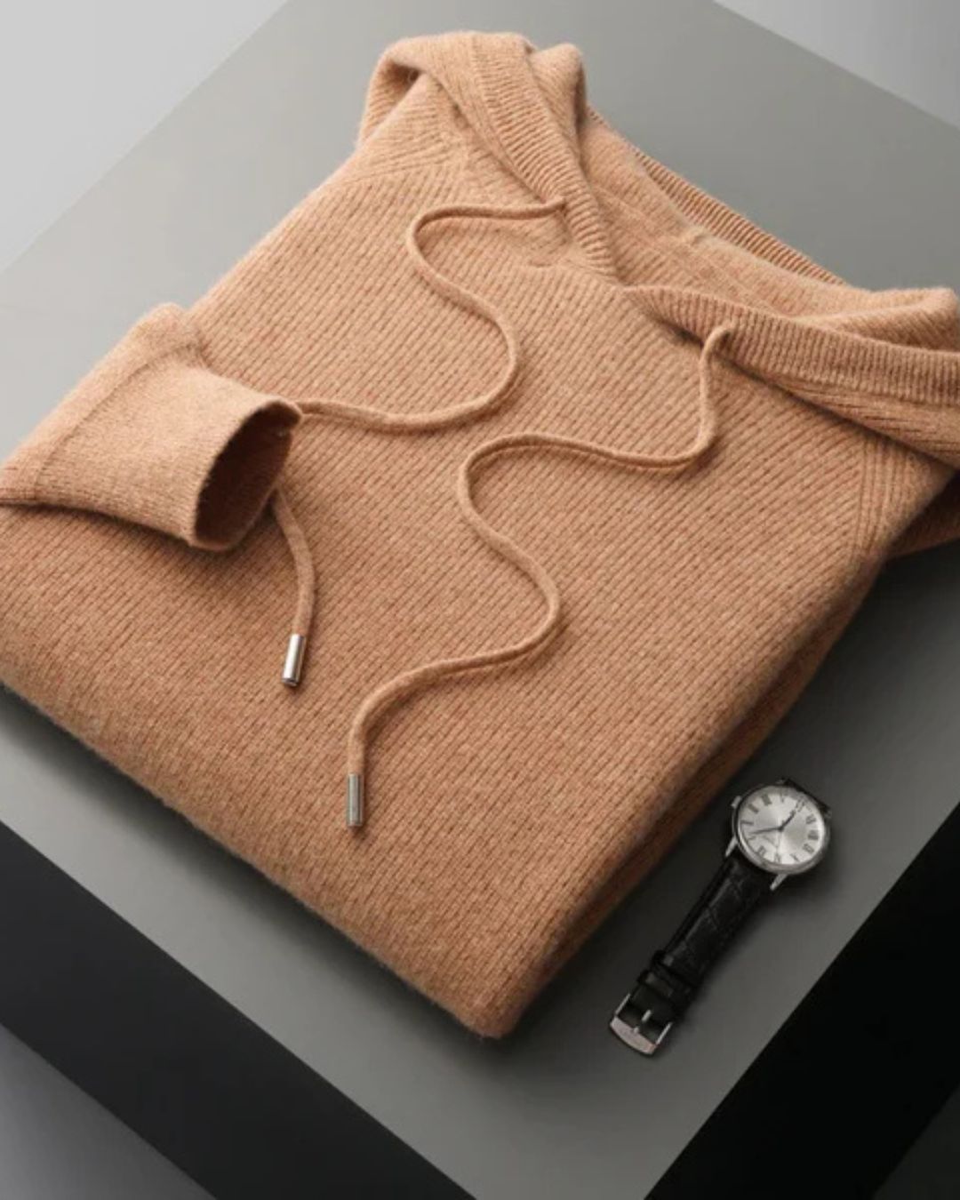 Hoodie en Laine Mérinos Arezzo