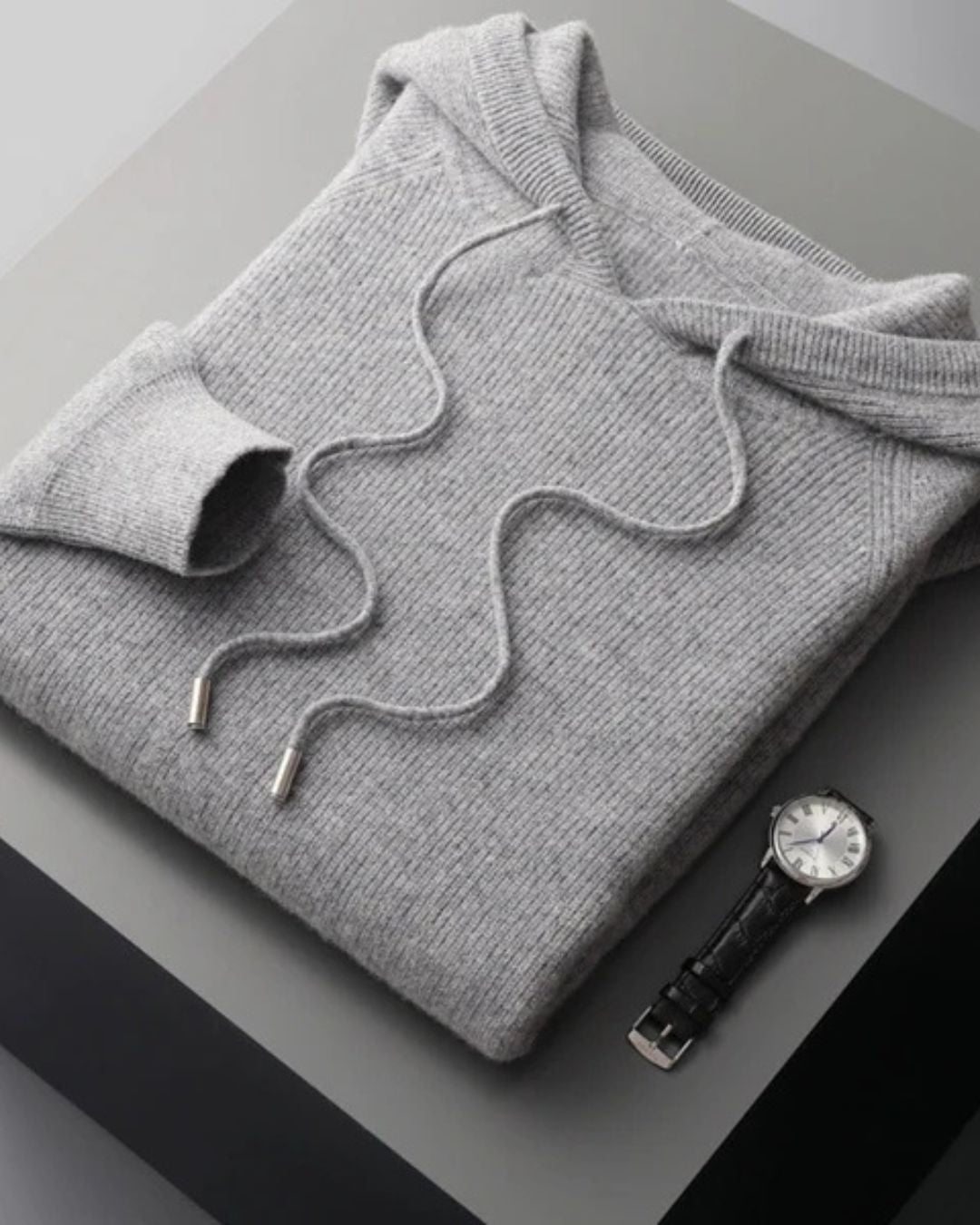 Hoodie en Laine Mérinos Arezzo