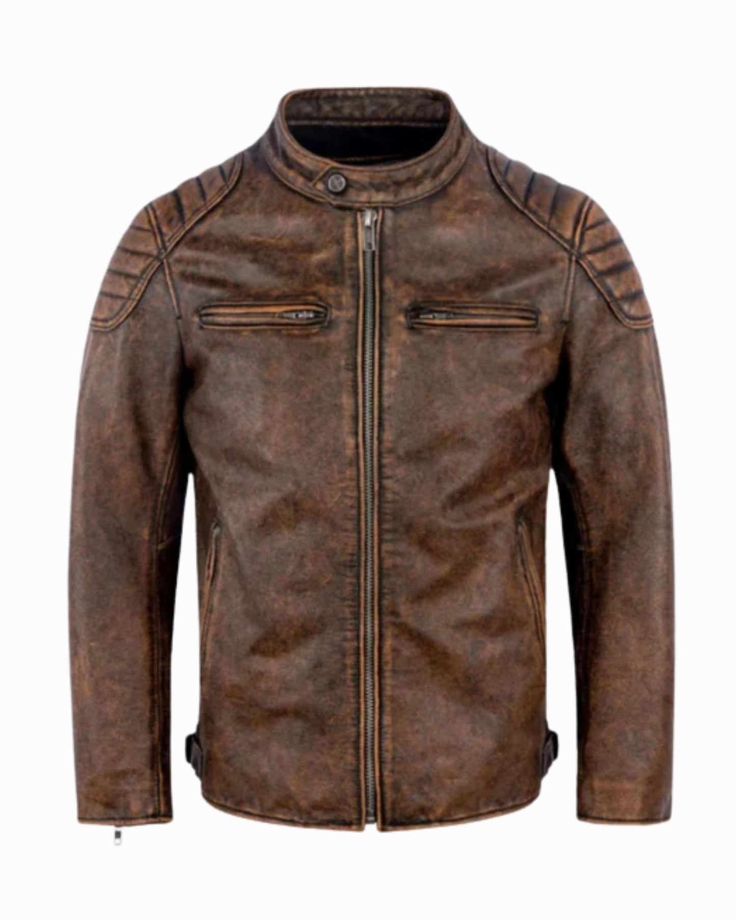 Veste en Cuir Vintage