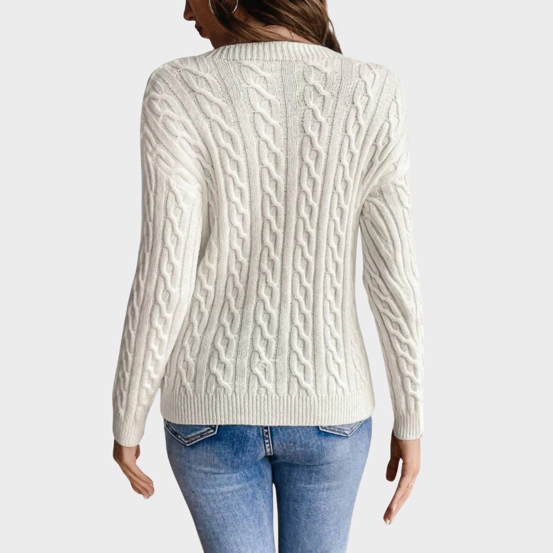 Emery | Pull en Maille Câble Confortable