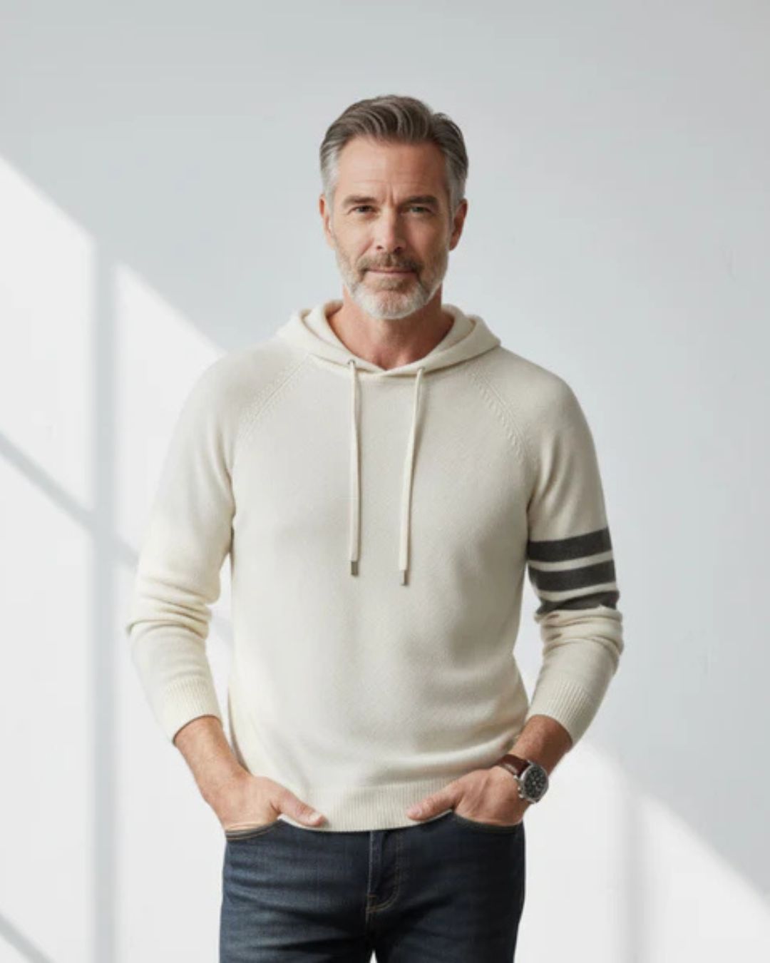 Hoodie en Laine Mérinos Arezzo