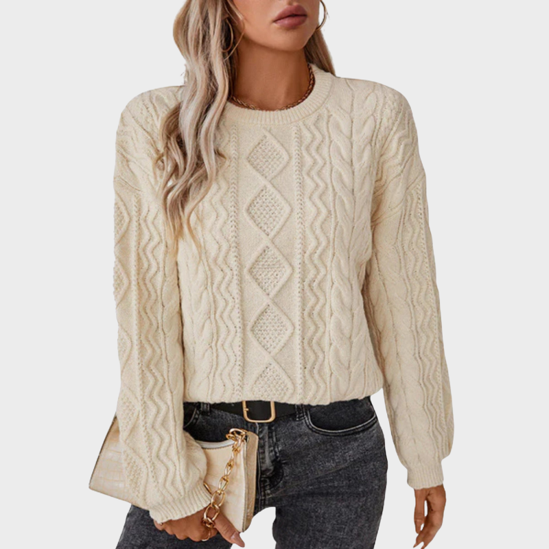 Evelyn | Pull en Tricot Classique