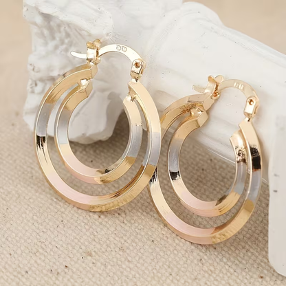 Lauriane | Créoles Duo Éclat