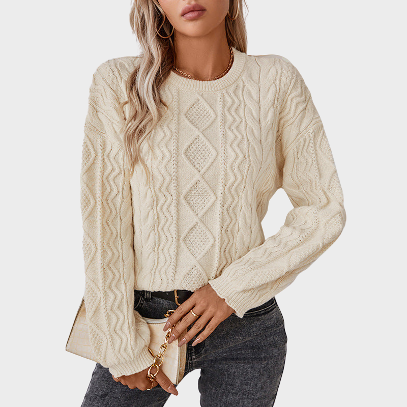 Evelyn | Pull en Tricot Classique