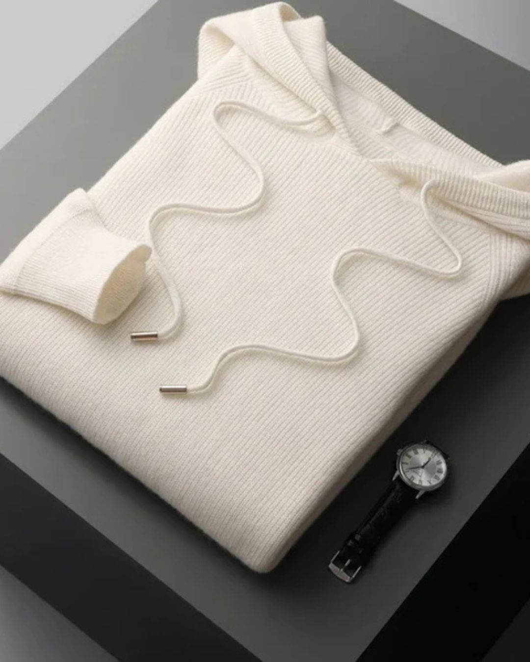 Hoodie en Laine Mérinos Arezzo