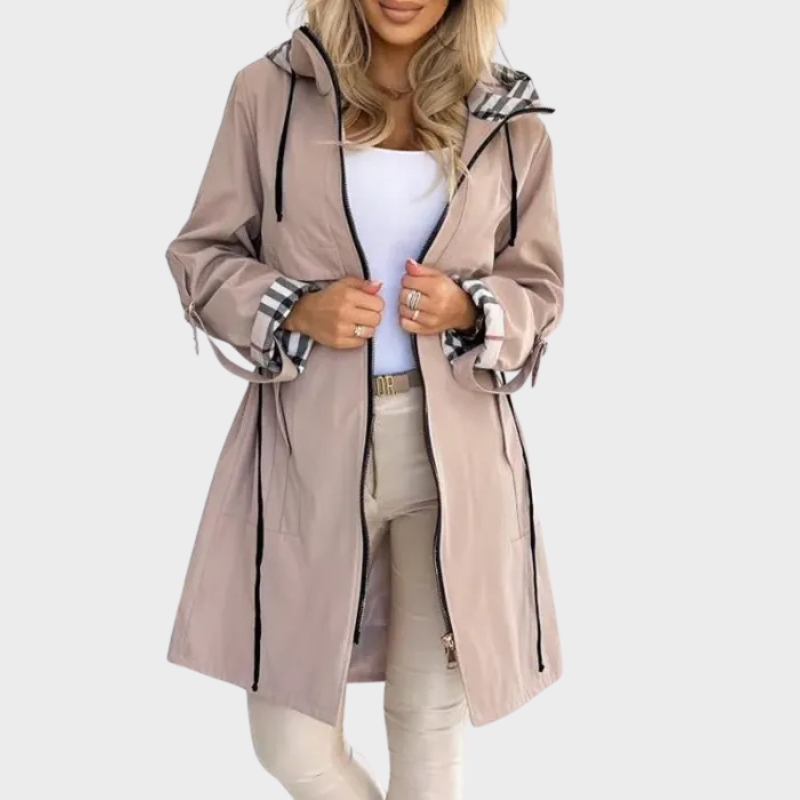 Monica | Manteau Zippé Imperméable
