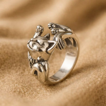 Claudine | Bague Chat Rêveur