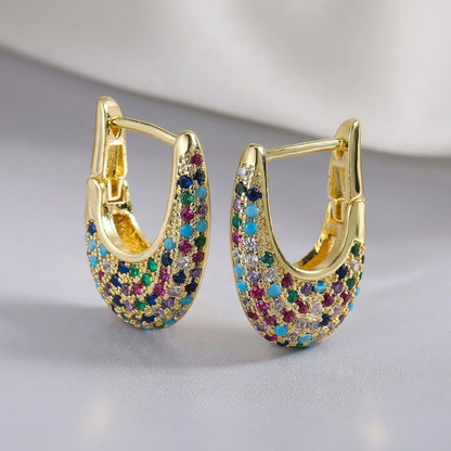 Soline | Créoles Éclat Arc-en-ciel