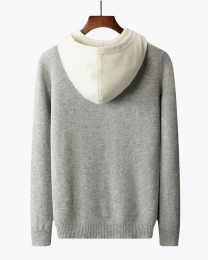 Hoodie en Laine Mérino Nova