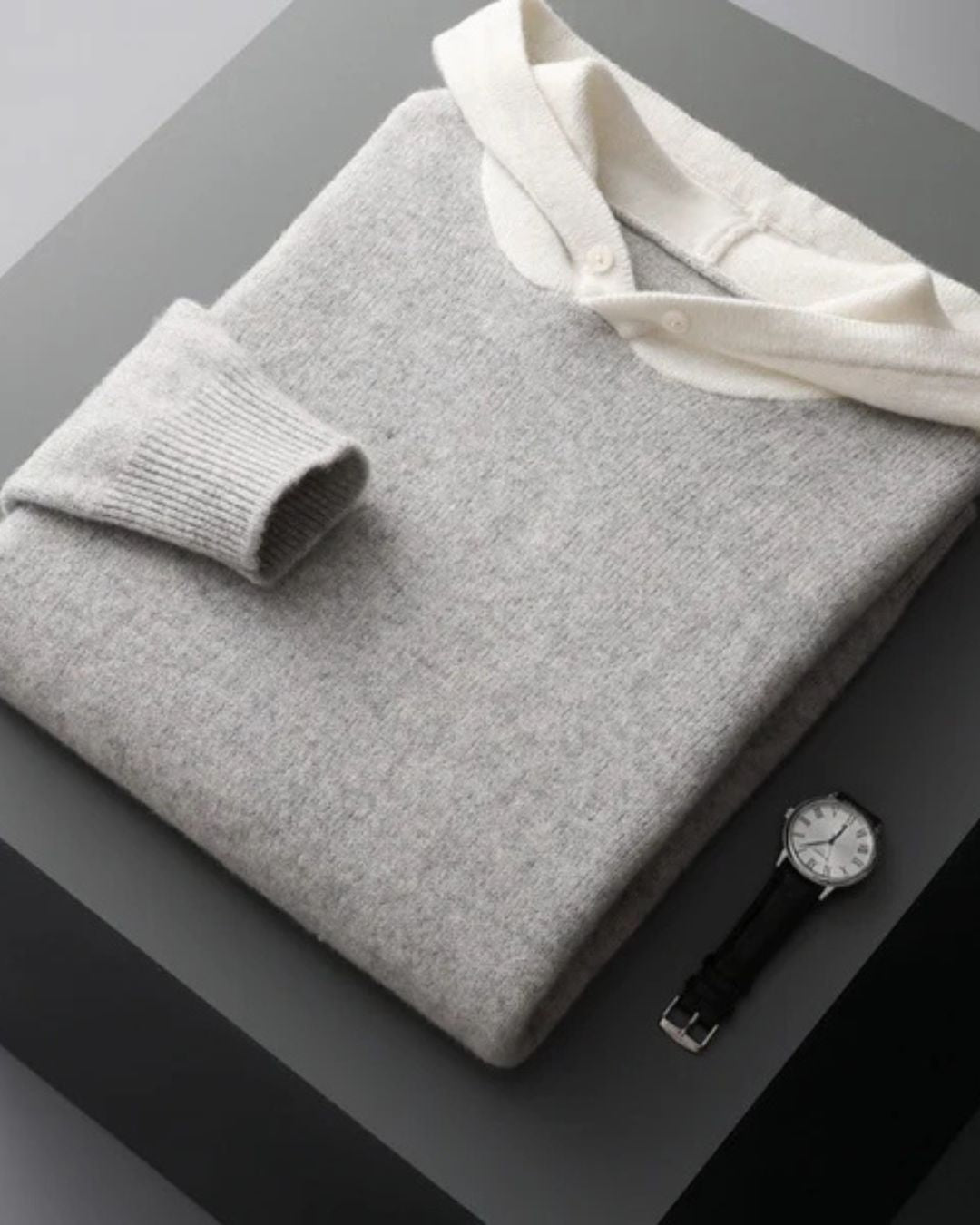 Hoodie en Laine Mérino Nova