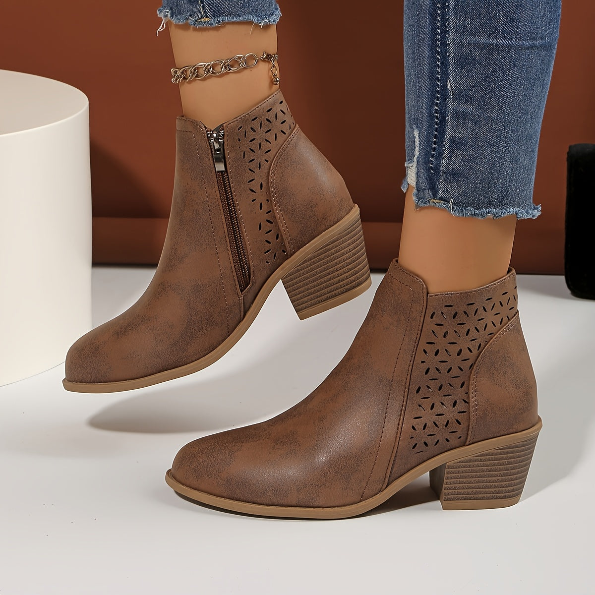 Léonie | Breathable Ankle Boots with Lasting Comfort