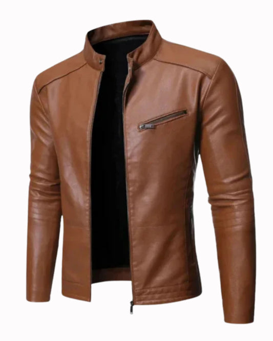 Veste en Cuir Élégante