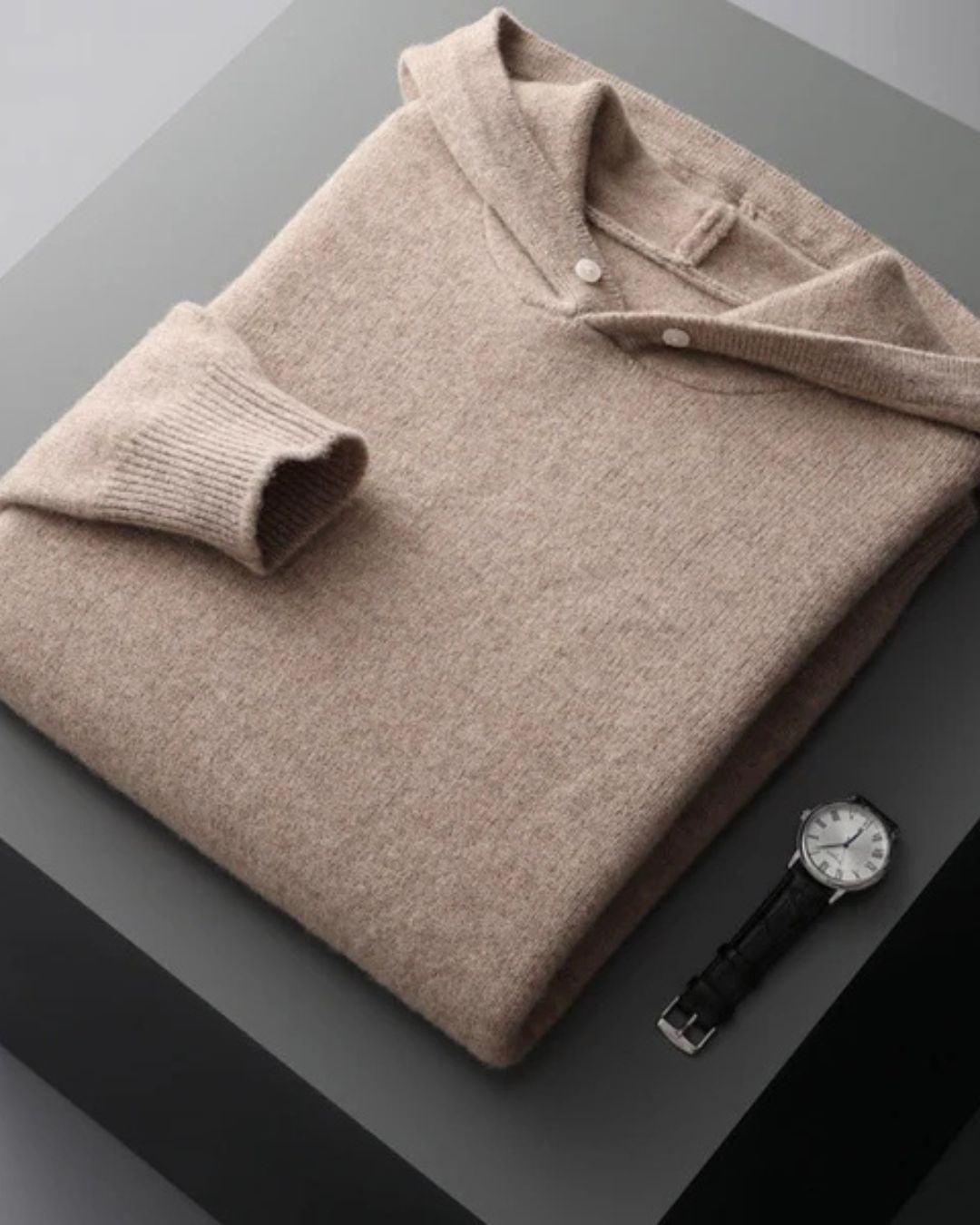 Hoodie en Laine Mérino Nova