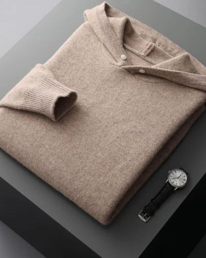 Hoodie en Laine Mérino Nova