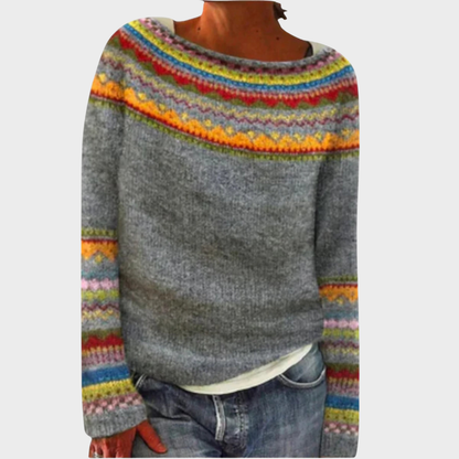 Pénélope | Pull en Tricot Vintage