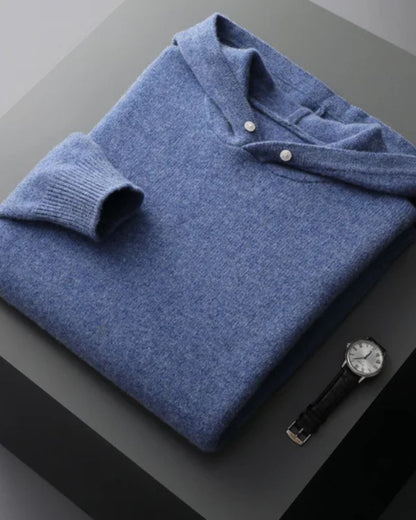 Hoodie en Laine Mérino Nova