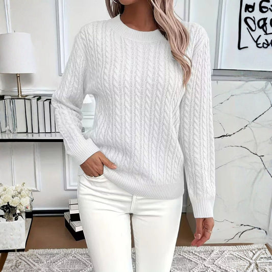 Bernila | Pull en Tricot à Câbles pour Femmes