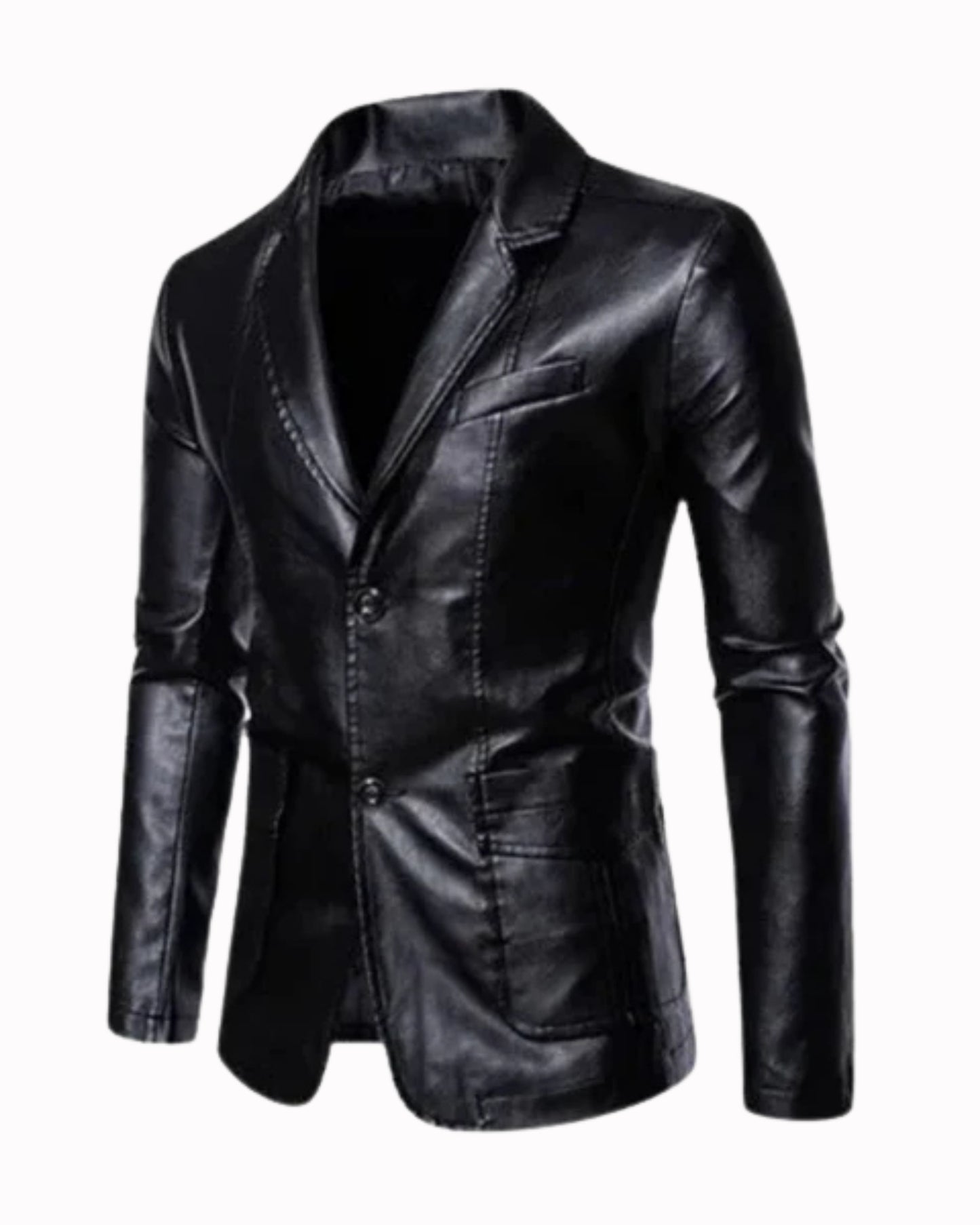 Business Casual Leather Jacket
