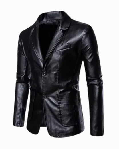 Business Casual Leather Jacket