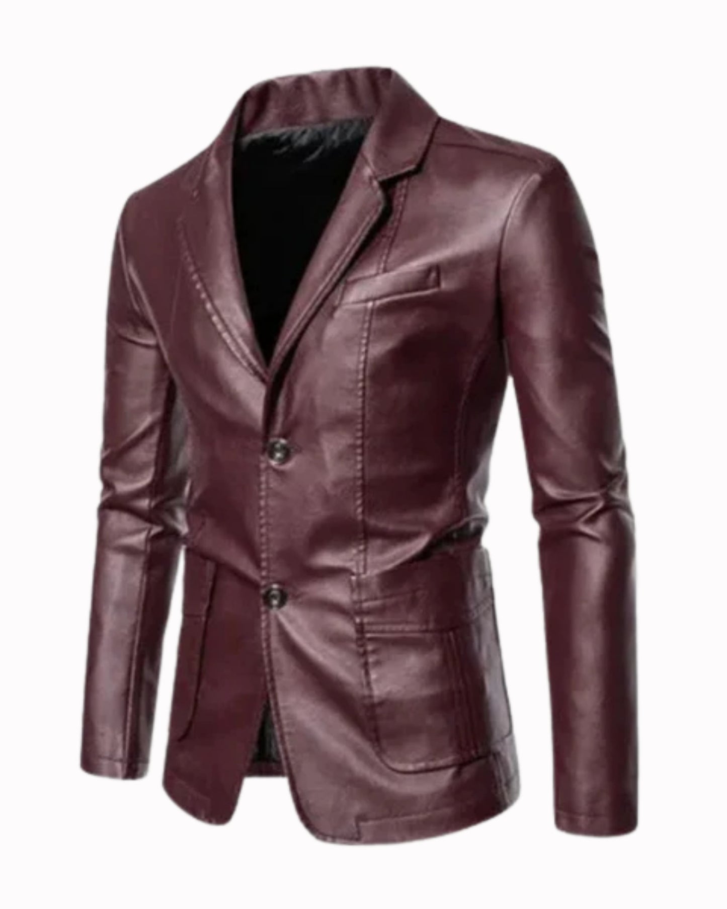 Business Casual Leather Jacket