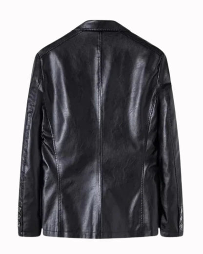 Business Casual Leather Jacket