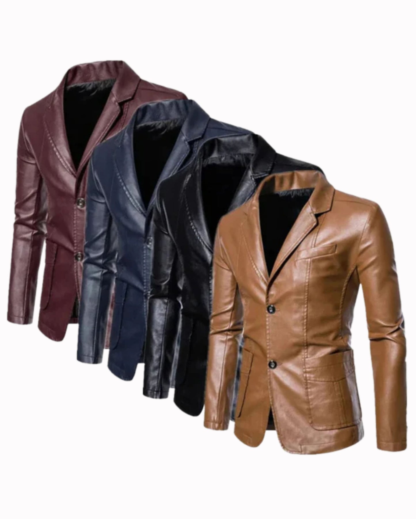 Business Casual Leather Jacket