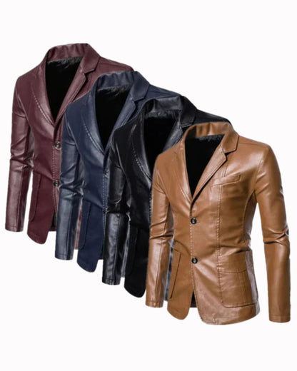 Business Casual Leather Jacket