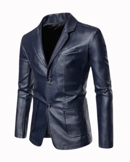 Business Casual Leather Jacket
