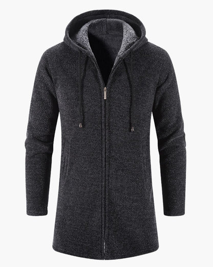 Le Cardigan à Capuche en Fleece