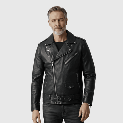 Veste en Cuir Boulevard