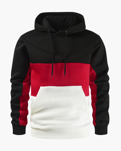 Le Sweat à Capuche Patchwork