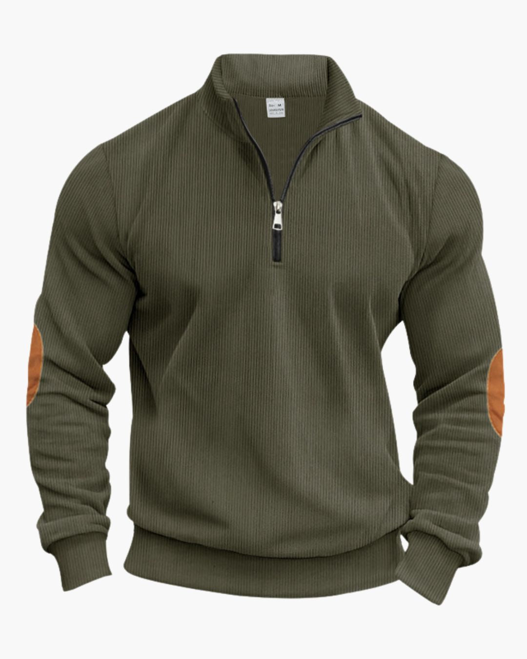 Le Sweat à Col Montant en Corderoy