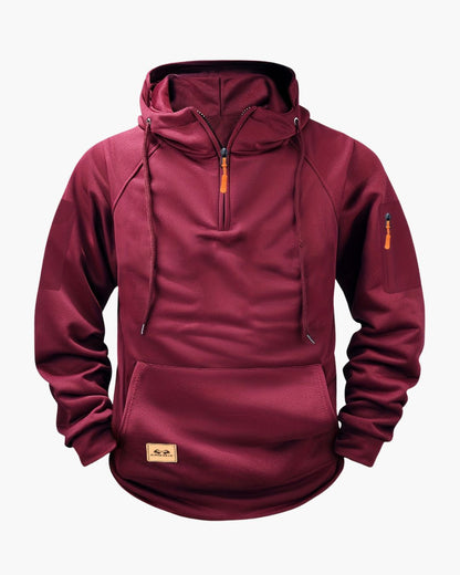 Le Hoodie Zippé en Fleece
