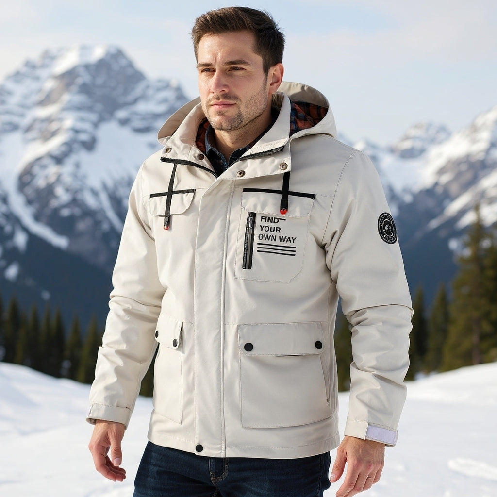 Victor Waterproof Outdoor Jacket for Men for Autumn