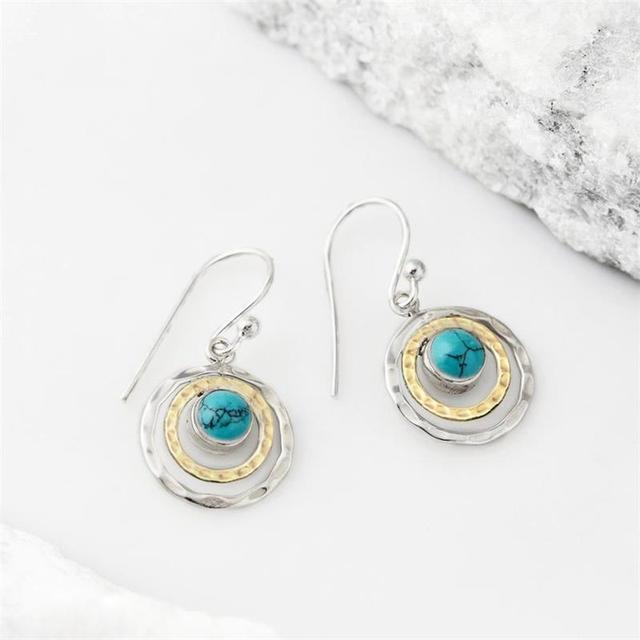 Alma | Boucles Bohème Turquoise