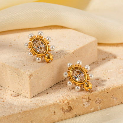 Bénédicte | Perles Dorées Sophistiquées