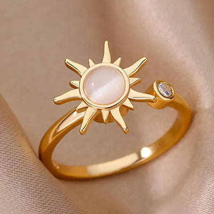 Ludivine | Bague Soleil Opale