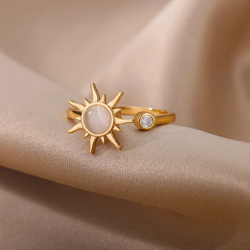 Ludivine | Bague Soleil Opale