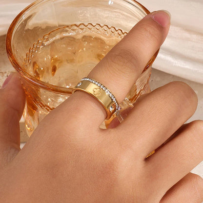 Solange | Bague Trèfle Brillant