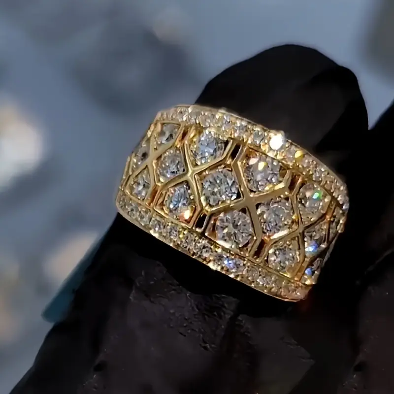 Bague Éclatante en Or